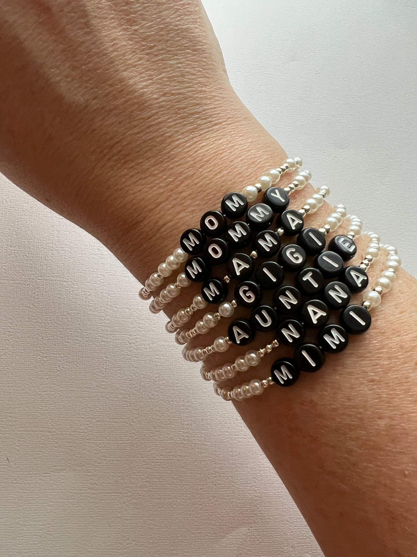Personalized Memory Wire Bracelet