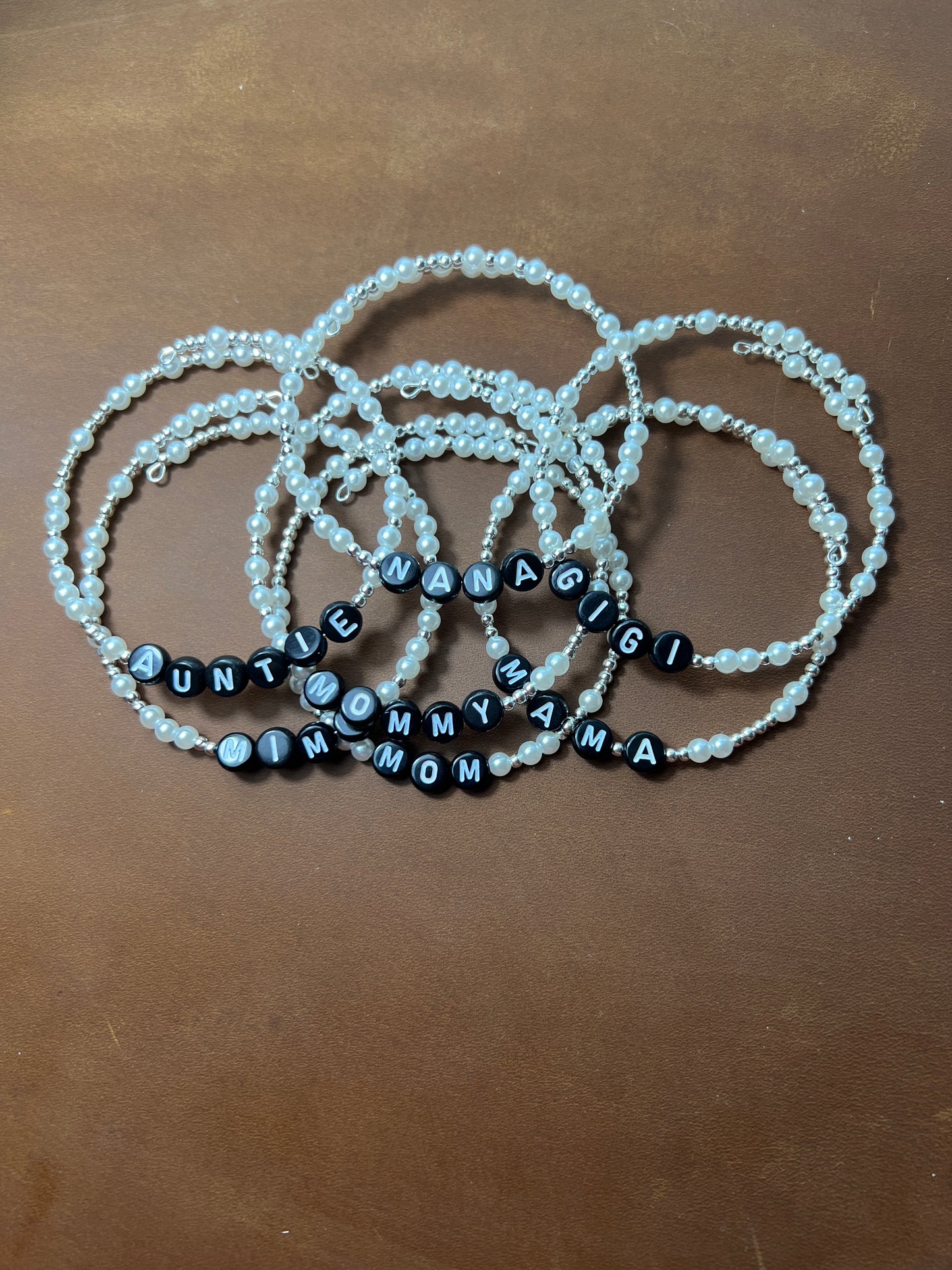 Personalized Memory Wire Bracelet