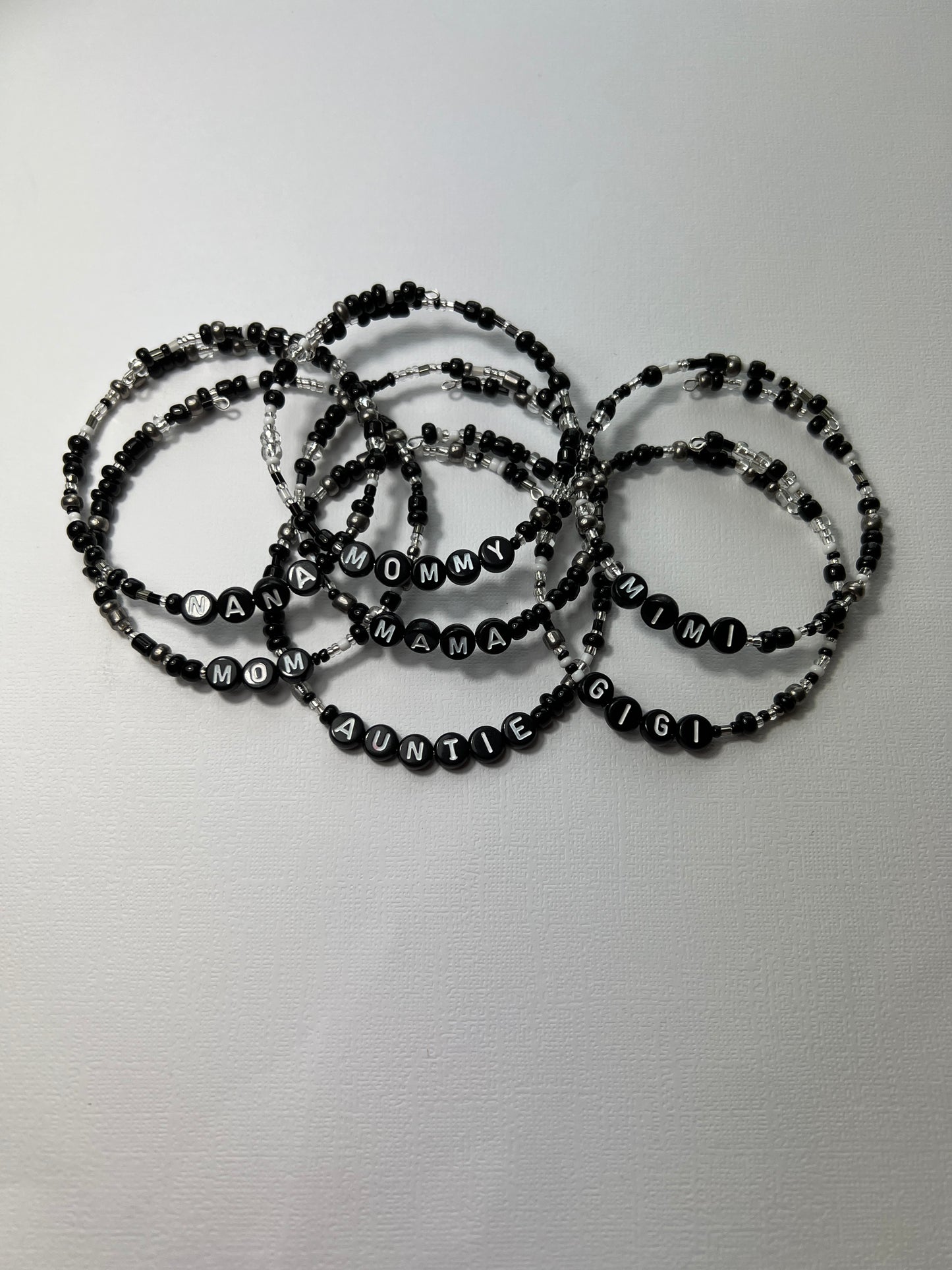 Personalized Memory Wire Bracelet