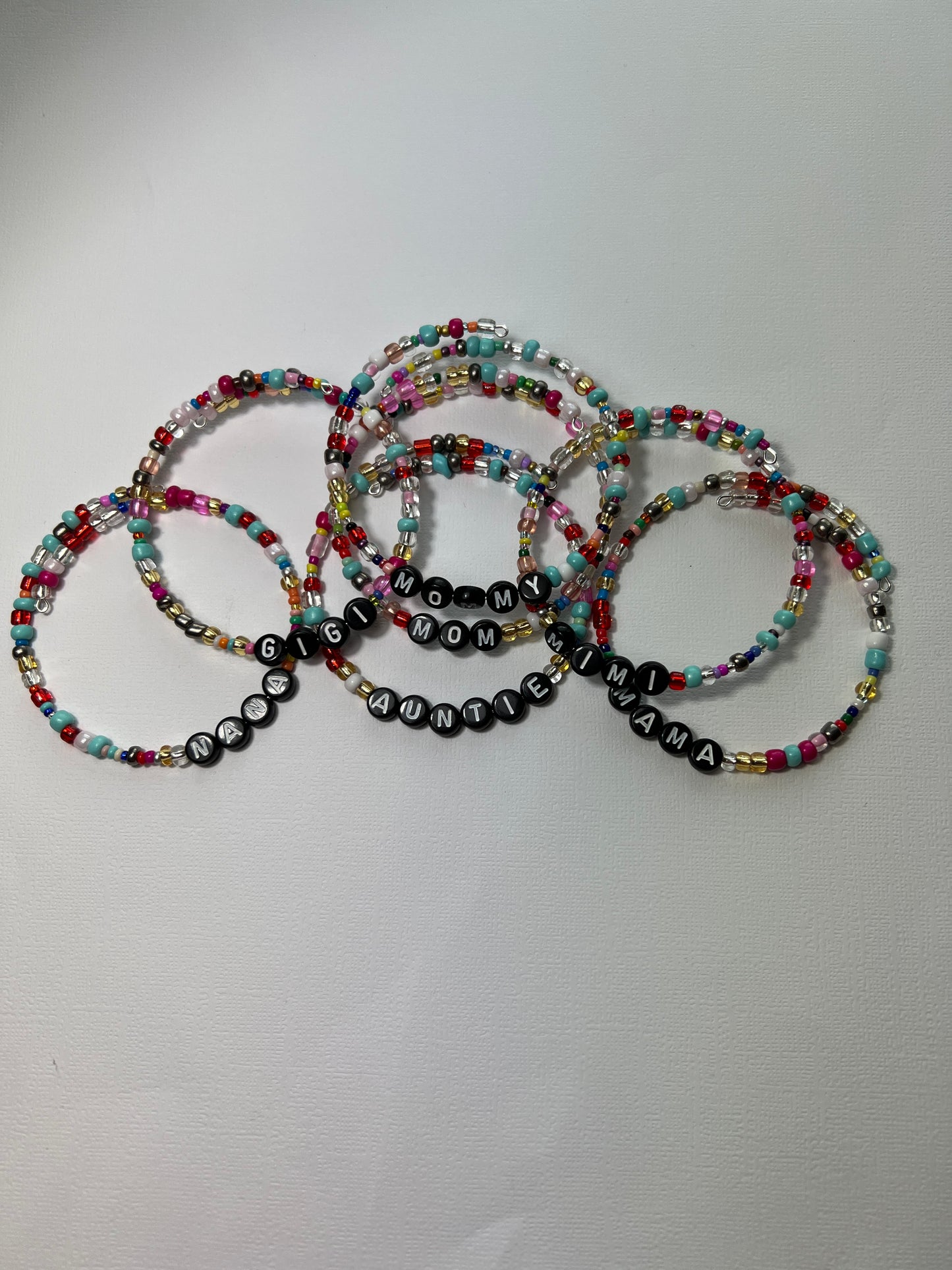 Personalized Memory Wire Bracelet