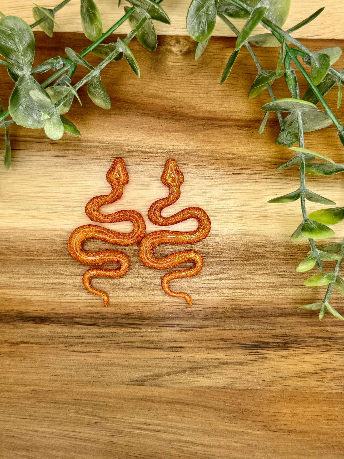 Snake Stud Earrings