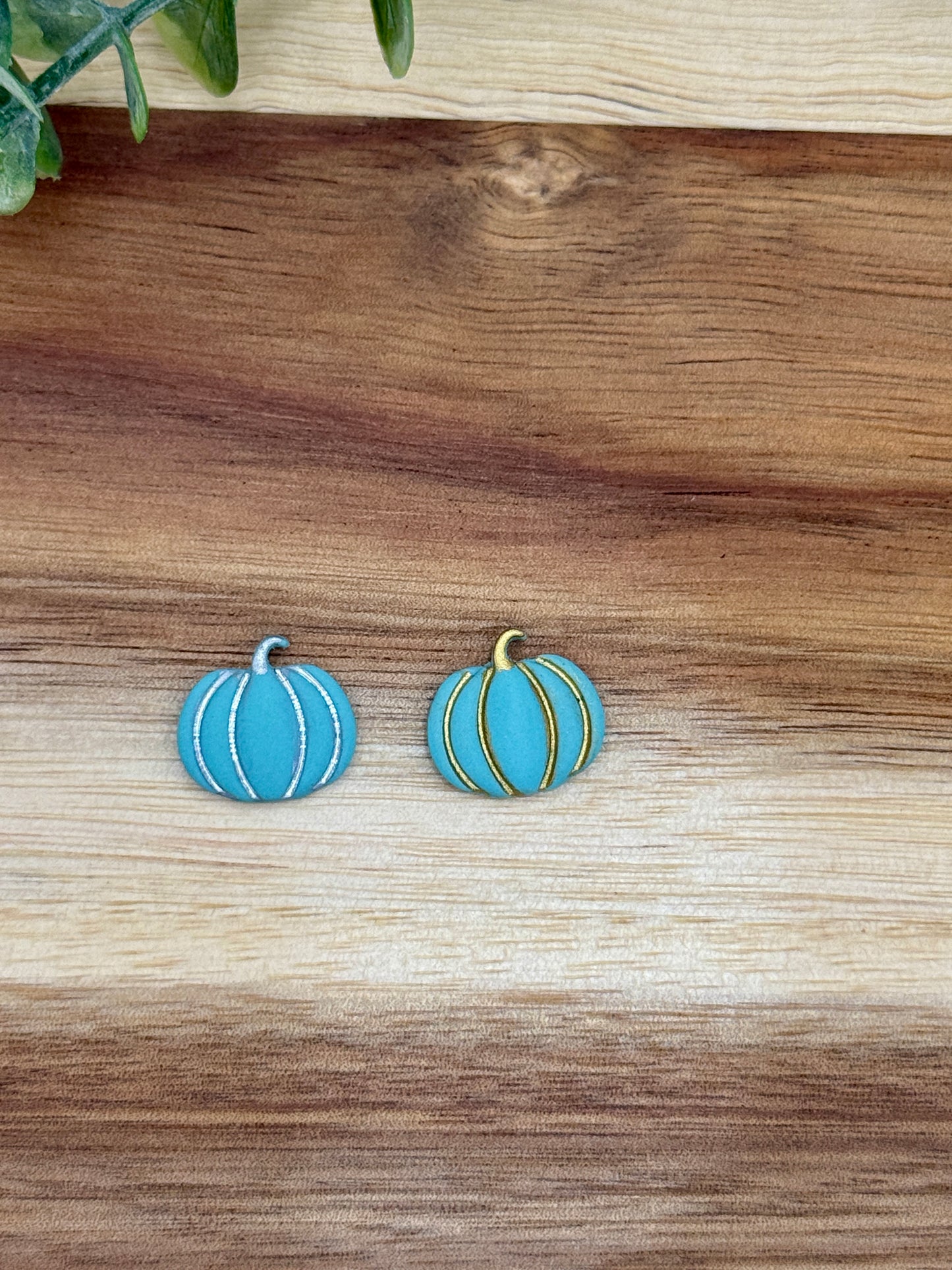 Pumpkin Stud Earrings