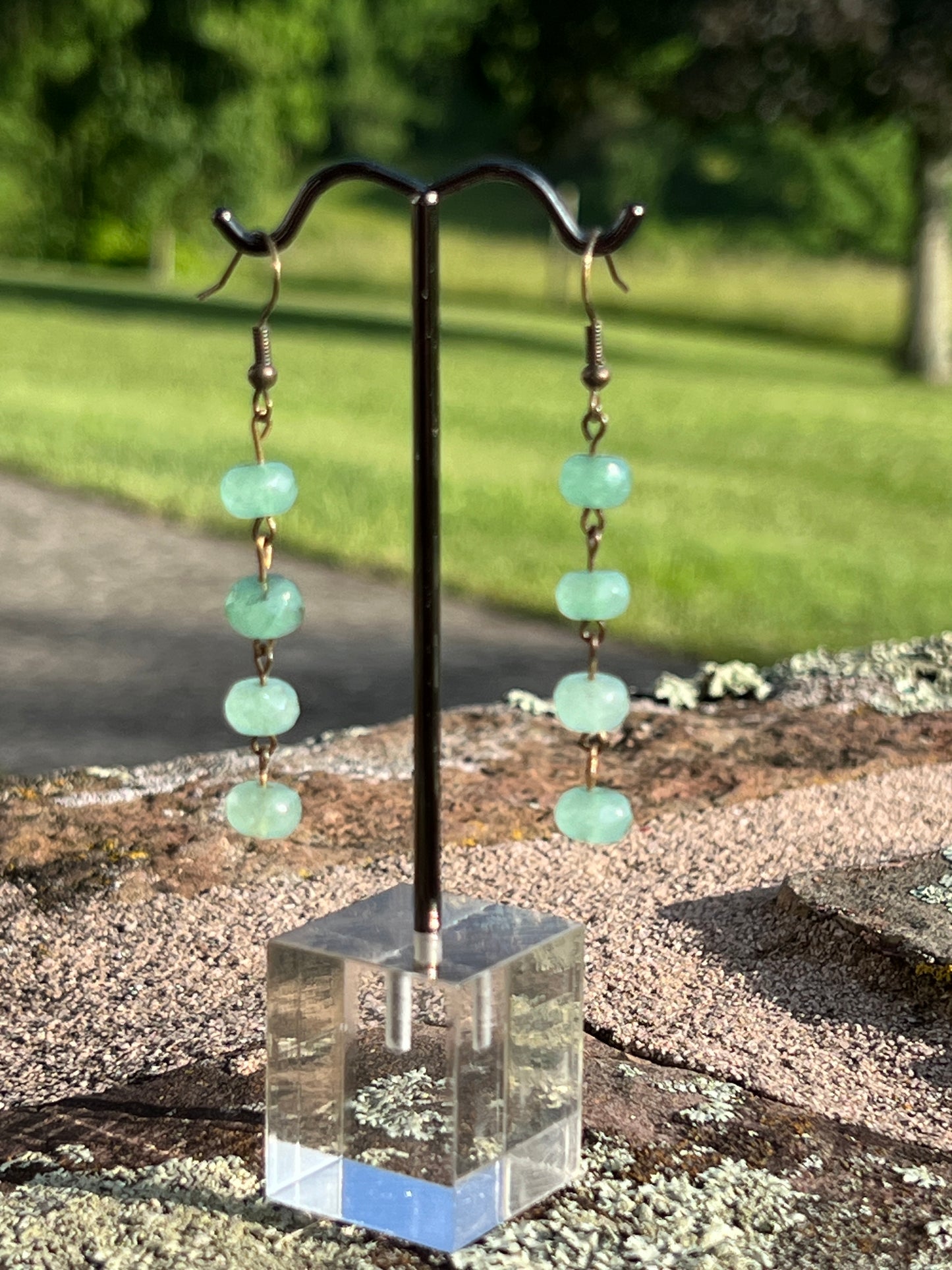 Jade Dangle Earrings