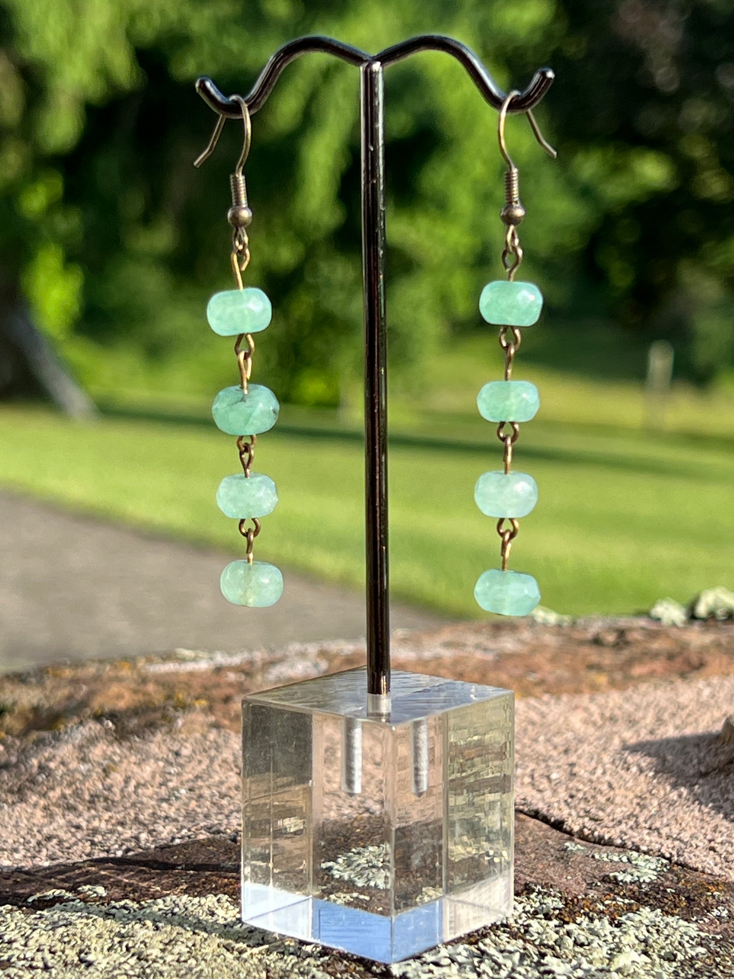 Jade Dangle Earrings