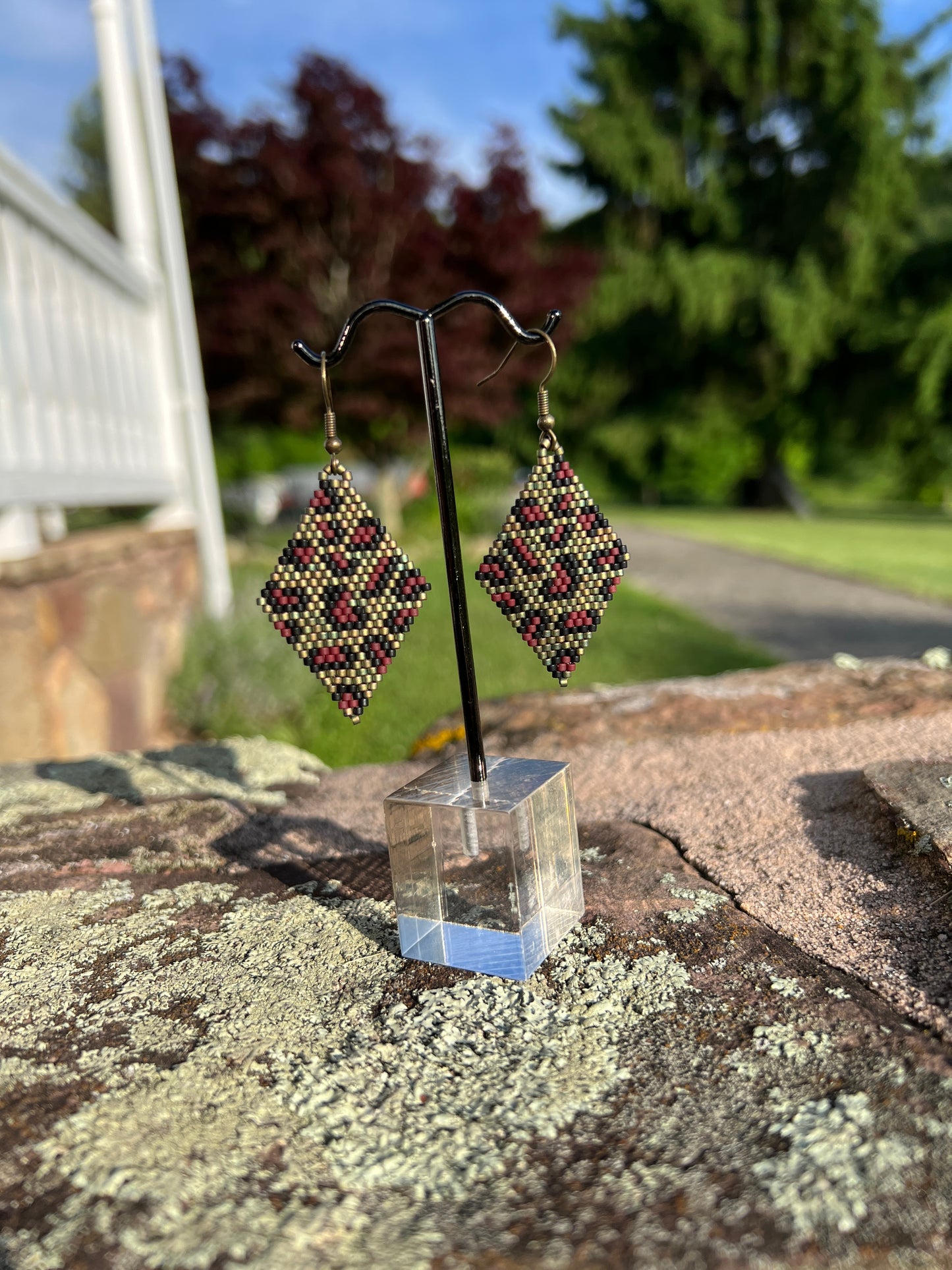 Leopard Print Earrings