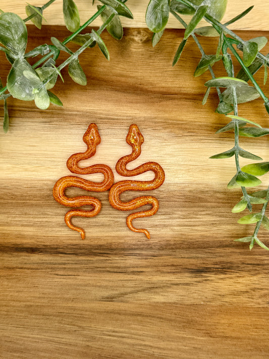 Snake Stud Earrings